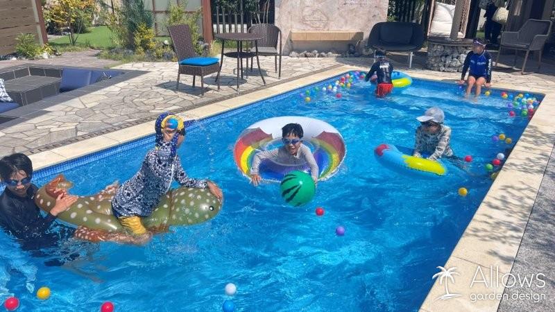 当社で施工していただきましたお客様方が、遊びに来てくださいました！