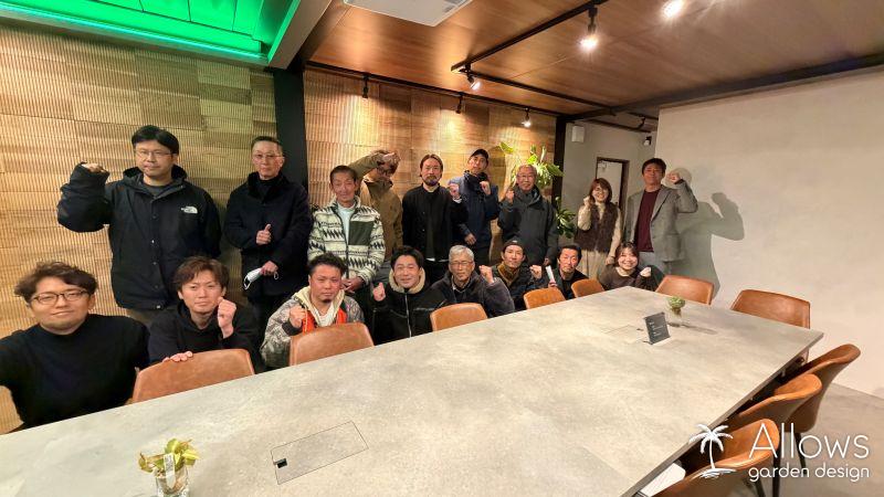 インスパーク若里公園で職人の皆さんと打ち合わせをしました。