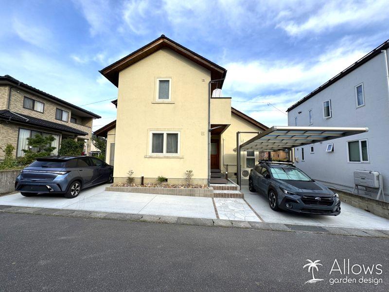 駐車スペースのリフォーム