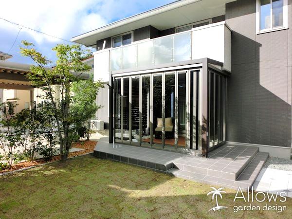 ZIMAとタイルテラス