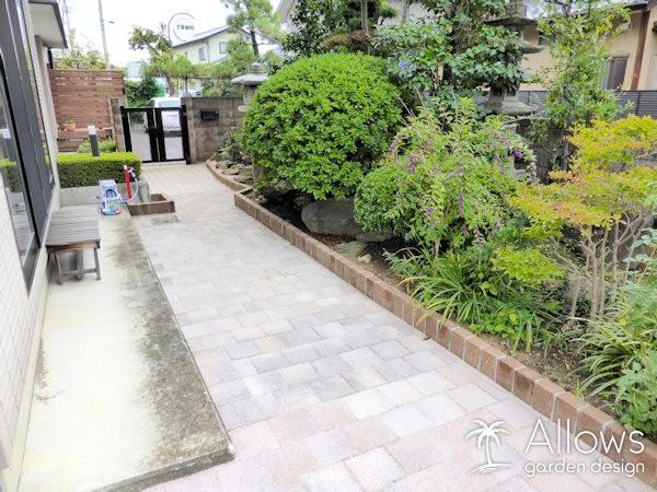 レッドシダー製ウッドデッキ