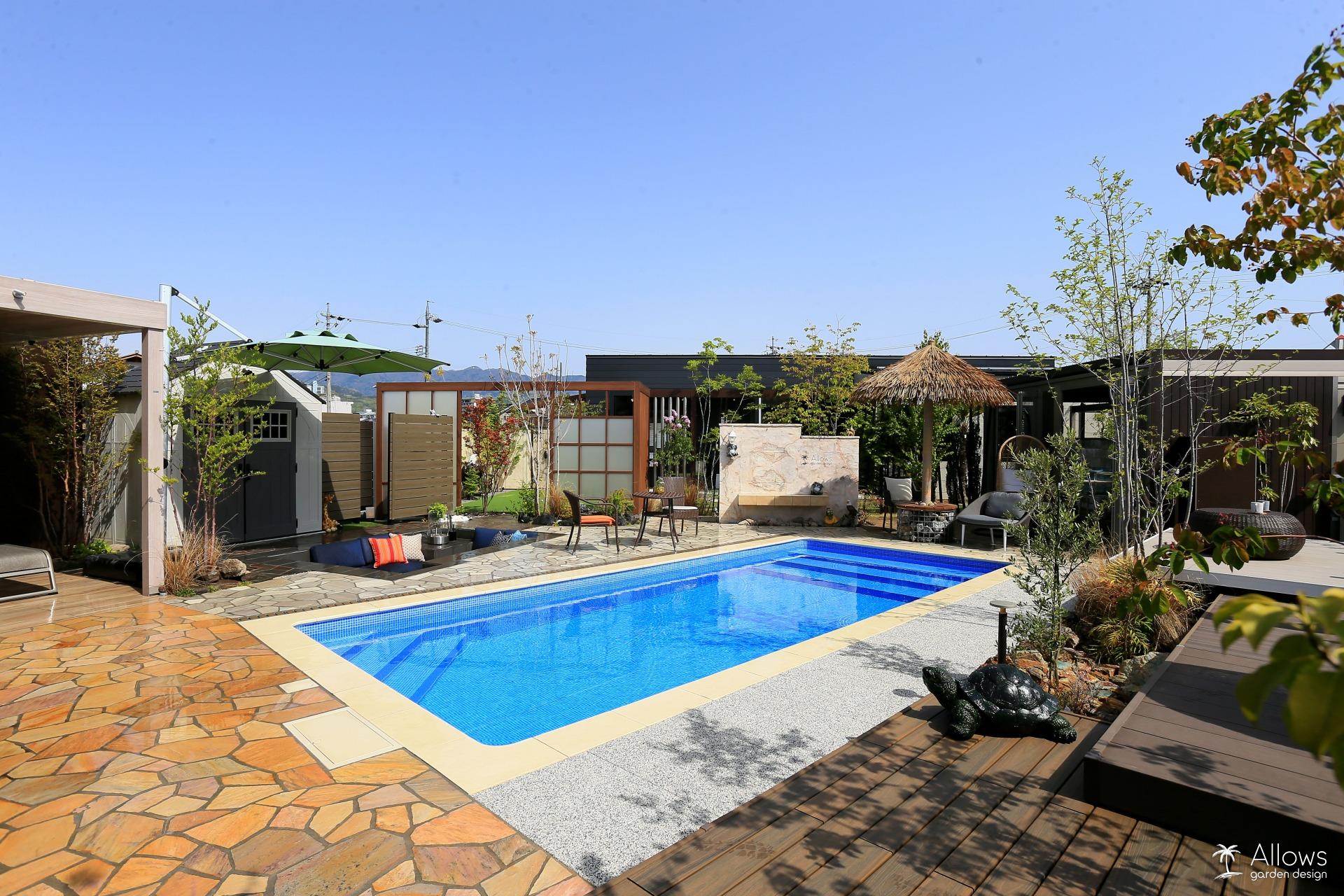 アロウズガーデンデザイン展示場