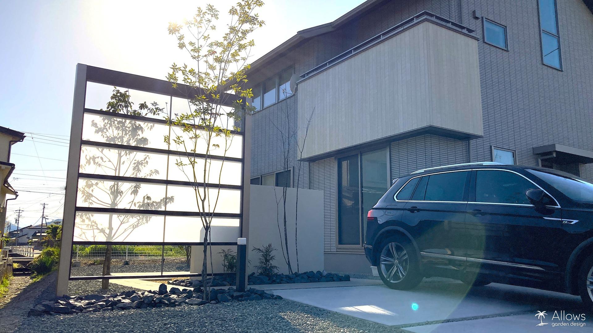 目隠しスクリーンとウォール