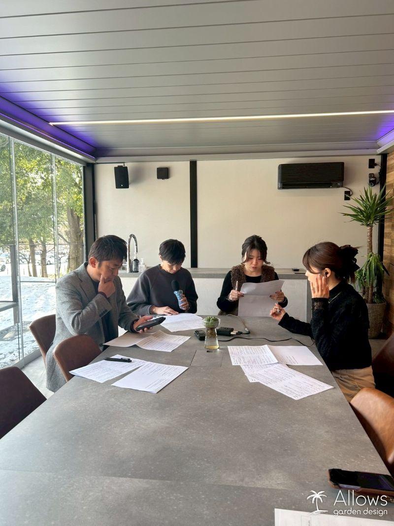 本日はラジオ放送があります。