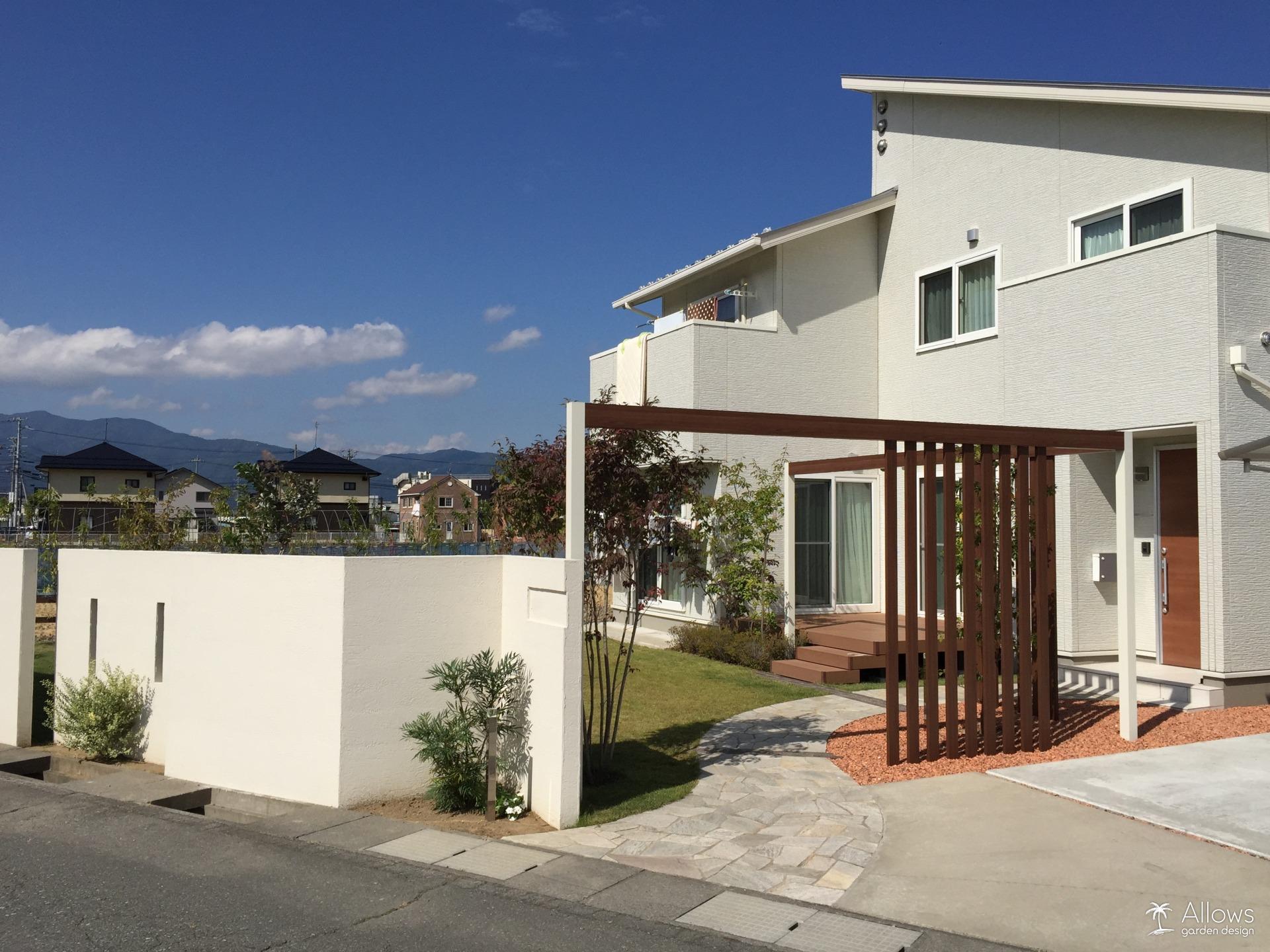 デザインフレームの縦格子