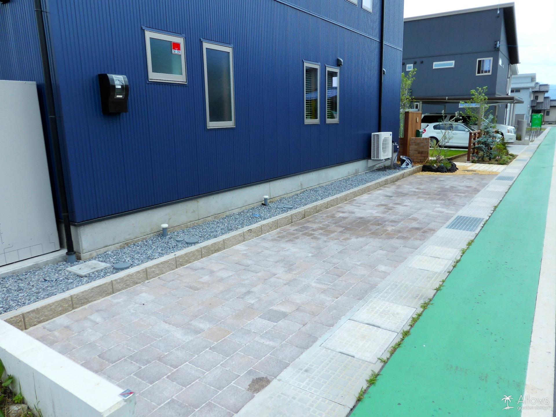 透水性インターロッキング　シャビー