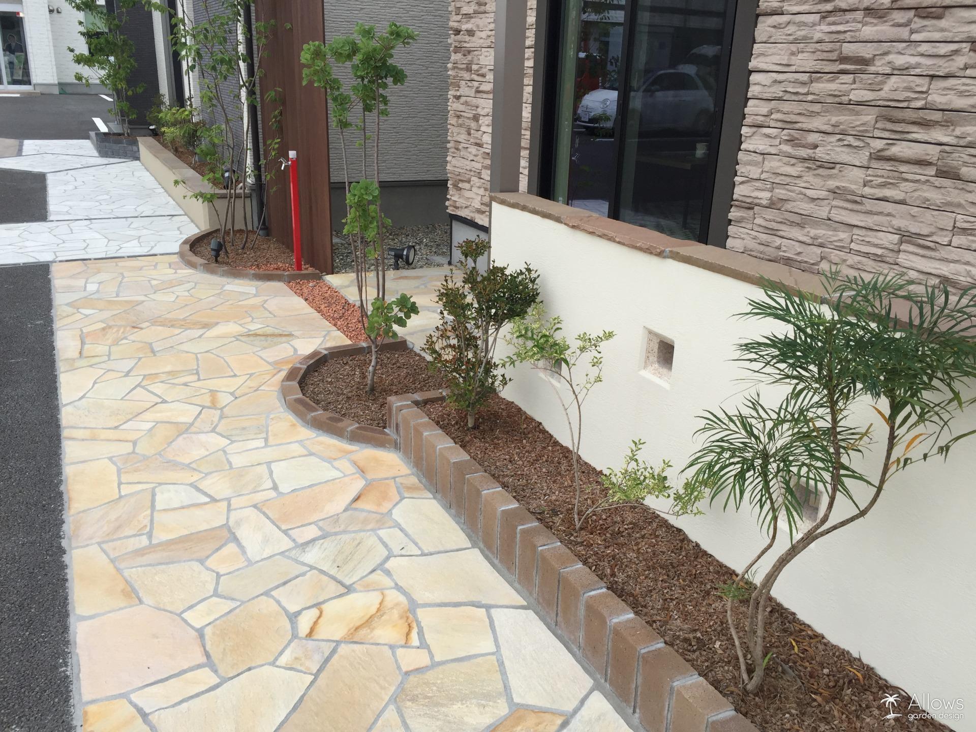 マホニア・コンフーサ×ドウダンツツジ