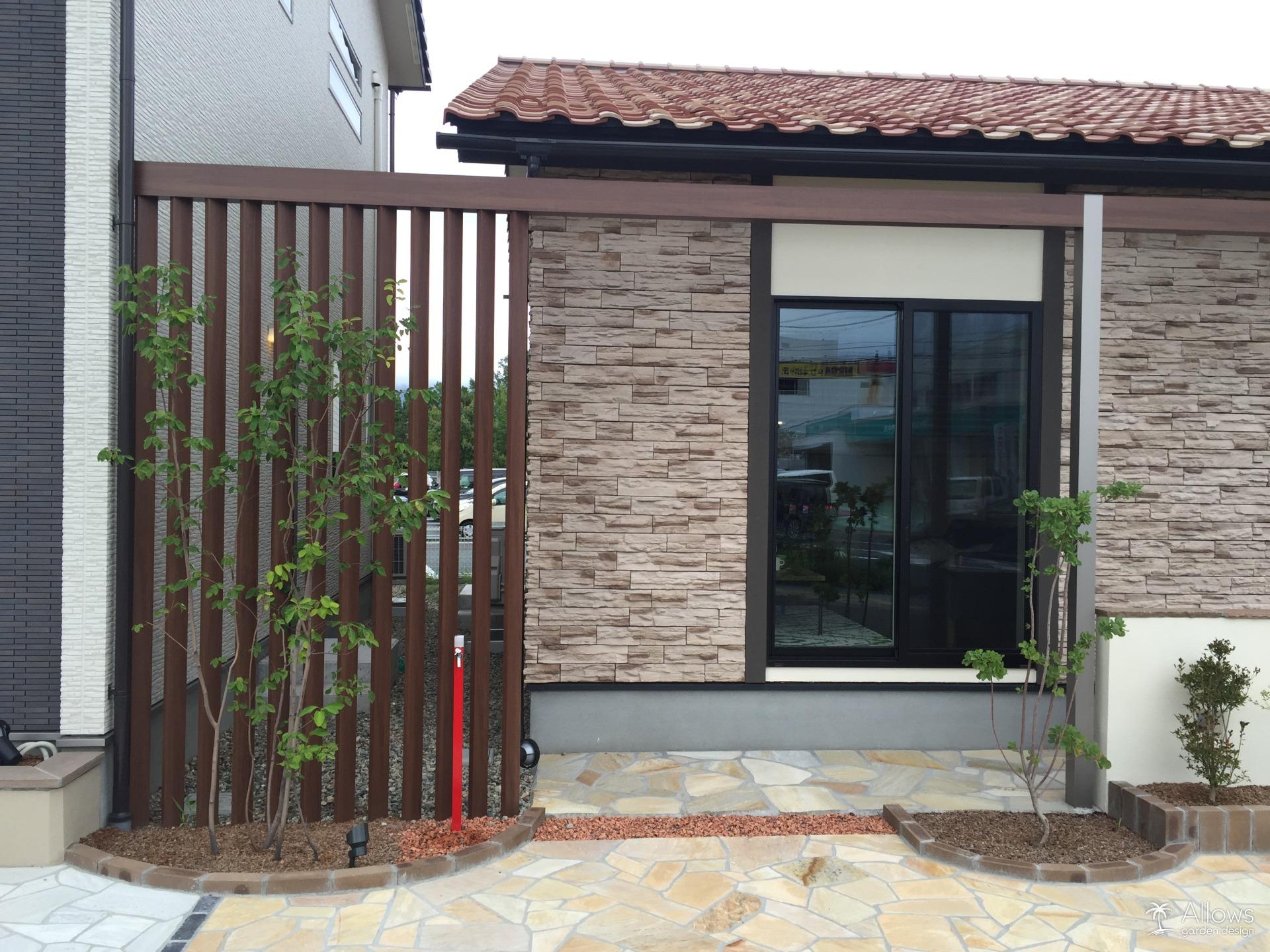 ジューンベリー×立水栓