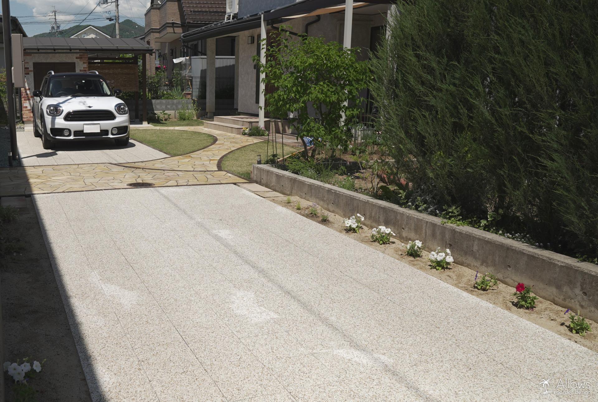 インターロッキング　ソルベ　ライトブラウン