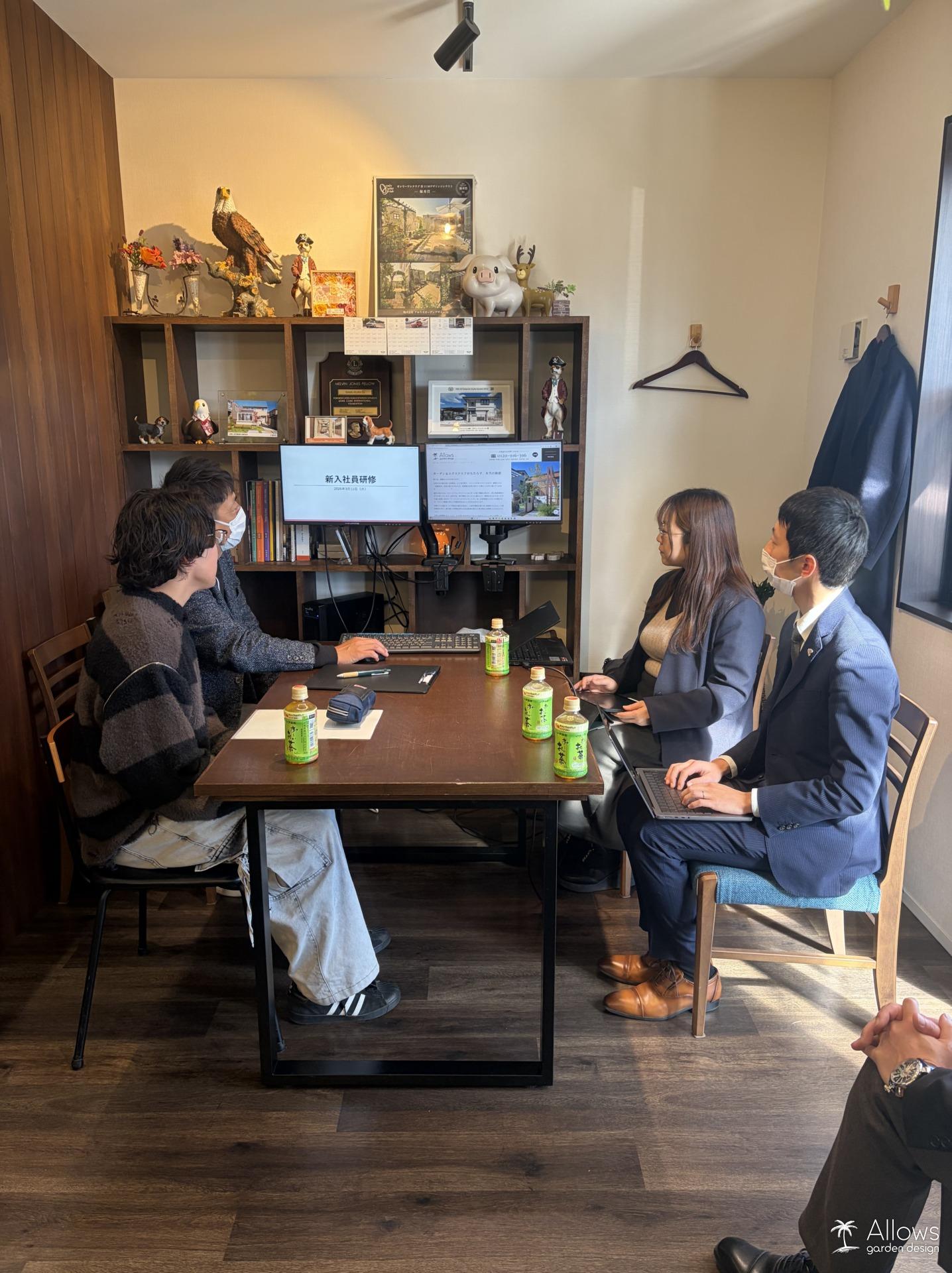 プロとしての第一歩。新入社員研修を実施しました