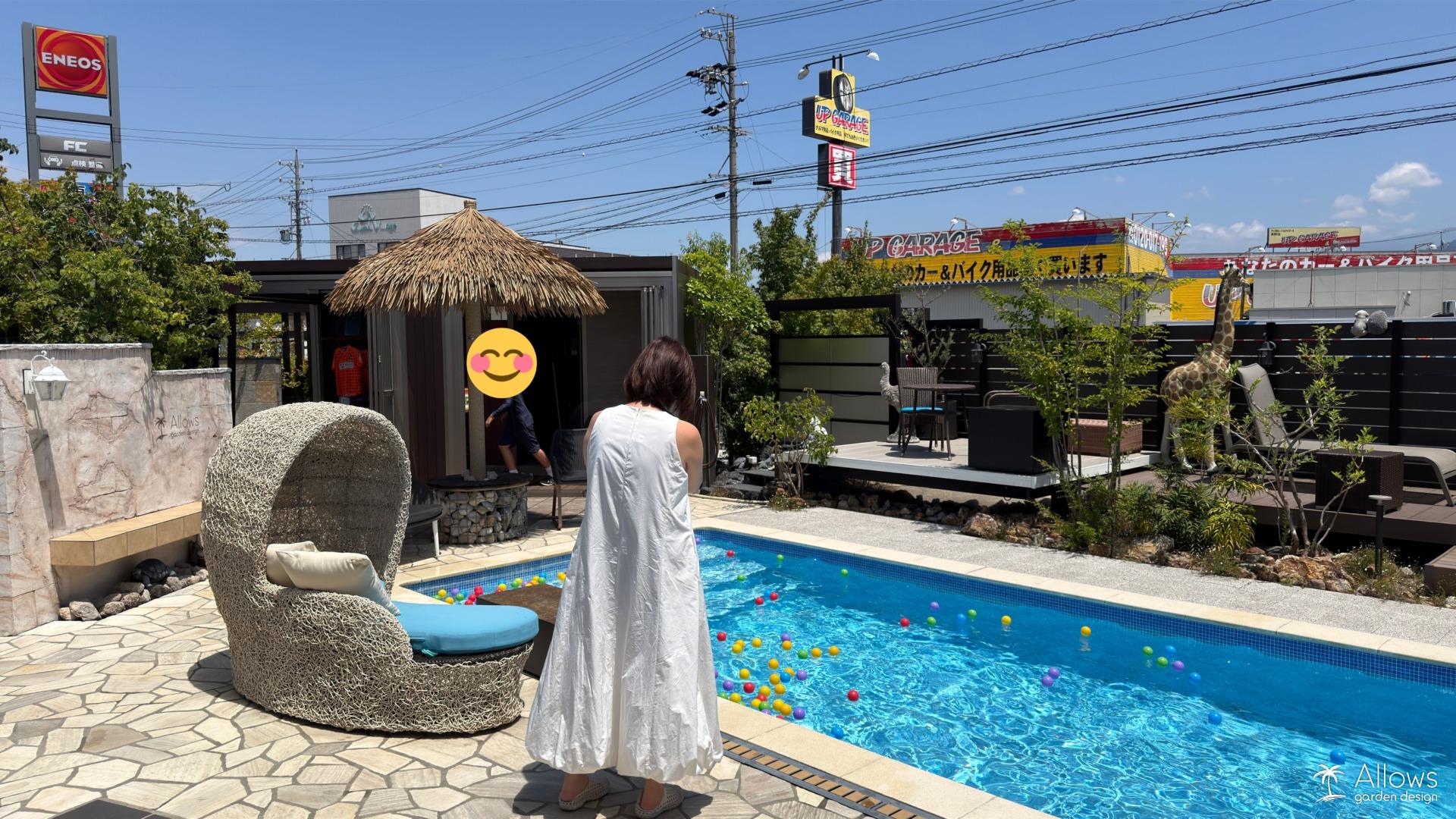 展示場に素敵なお客様が来てくださいました!